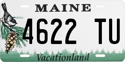 ME license plate 4622TU