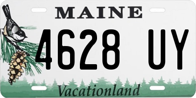 ME license plate 4628UY