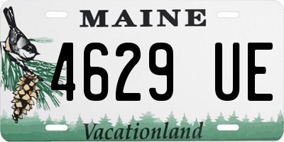 ME license plate 4629UE