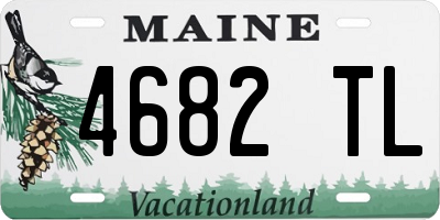 ME license plate 4682TL