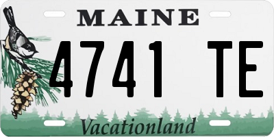 ME license plate 4741TE