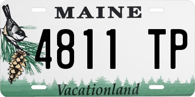 ME license plate 4811TP