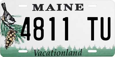 ME license plate 4811TU