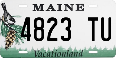 ME license plate 4823TU