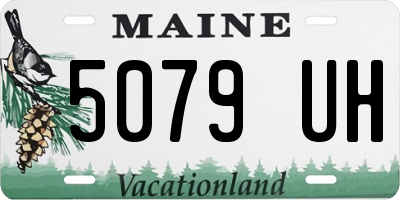 ME license plate 5079UH