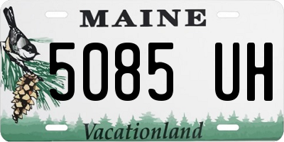 ME license plate 5085UH