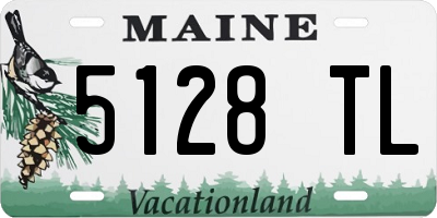 ME license plate 5128TL