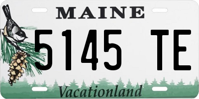 ME license plate 5145TE