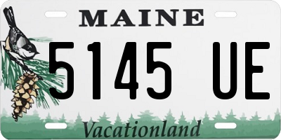 ME license plate 5145UE
