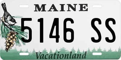 ME license plate 5146SS