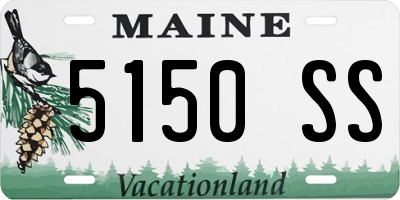 ME license plate 5150SS