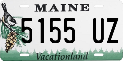 ME license plate 5155UZ