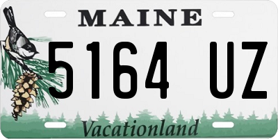 ME license plate 5164UZ