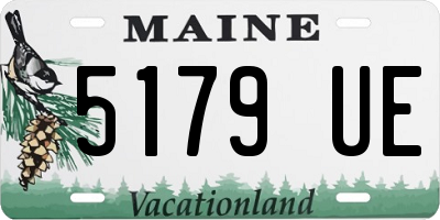 ME license plate 5179UE