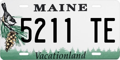 ME license plate 5211TE