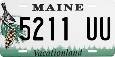 ME license plate 5211UU