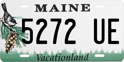 ME license plate 5272UE