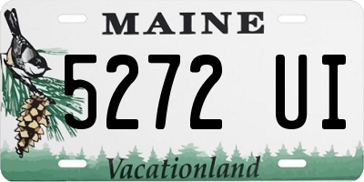 ME license plate 5272UI