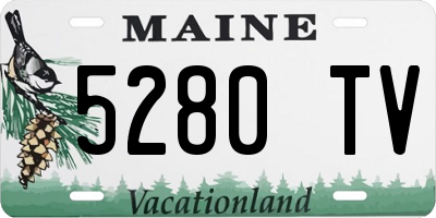 ME license plate 5280TV