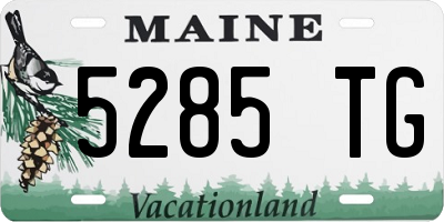 ME license plate 5285TG