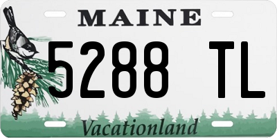 ME license plate 5288TL