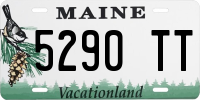 ME license plate 5290TT