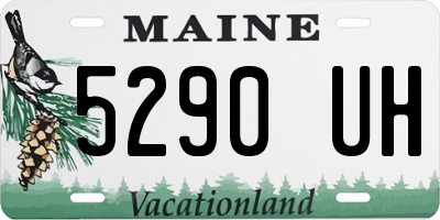 ME license plate 5290UH