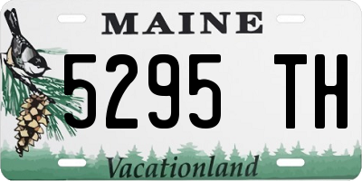 ME license plate 5295TH
