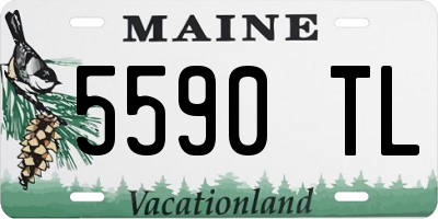 ME license plate 5590TL