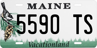 ME license plate 5590TS