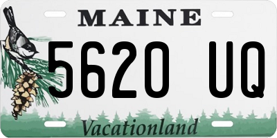ME license plate 5620UQ