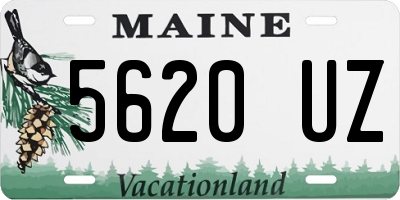 ME license plate 5620UZ