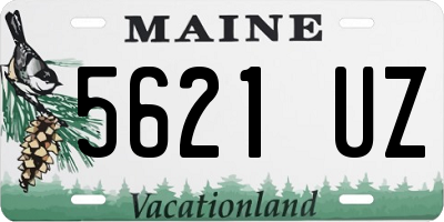 ME license plate 5621UZ