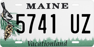 ME license plate 5741UZ
