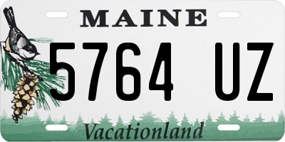 ME license plate 5764UZ