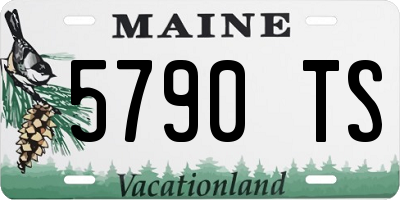 ME license plate 5790TS