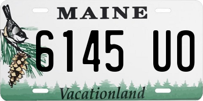 ME license plate 6145UO