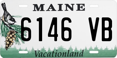 ME license plate 6146VB