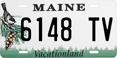 ME license plate 6148TV