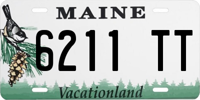 ME license plate 6211TT
