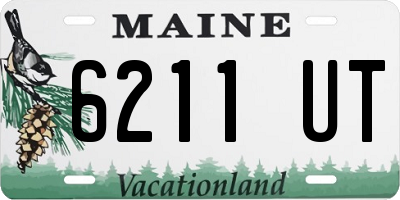 ME license plate 6211UT
