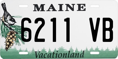ME license plate 6211VB