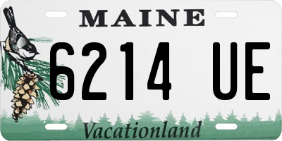 ME license plate 6214UE