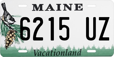 ME license plate 6215UZ
