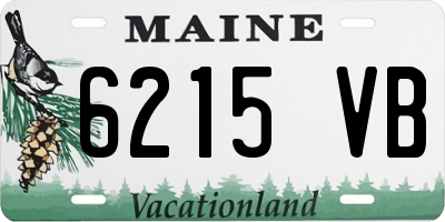 ME license plate 6215VB