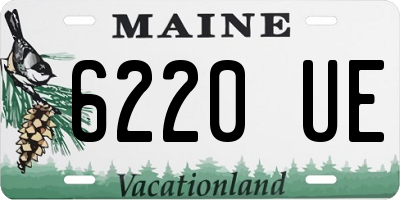 ME license plate 6220UE