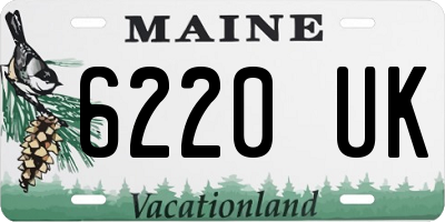 ME license plate 6220UK