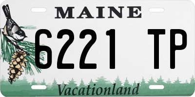 ME license plate 6221TP