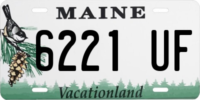 ME license plate 6221UF