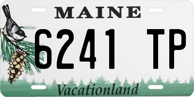 ME license plate 6241TP